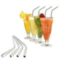 Hot selling Christmas gift 4 drinking straw+1 brush blister card packing food grade 304 Stainless steel drinking